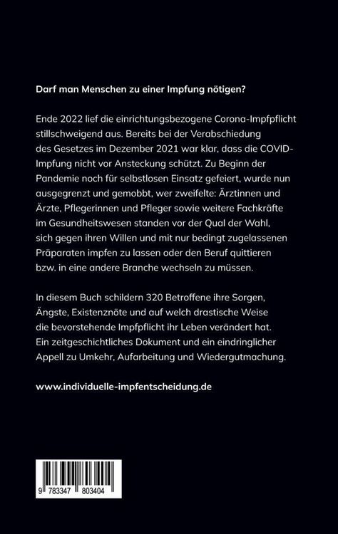 Produktbild: Die Corona-Impfpflicht ist das falsche Instrument