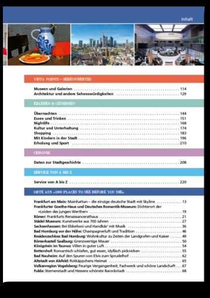Produktbild: Reisef&uuml;hrer Frankfurt. Stadtf&uuml;hrer inklusive Ebook. Ausflugsziele, Sehensw&uuml;rdigkeiten, Restaurant & Hotels uvm.