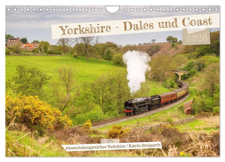 Produktbild: Yorkshire - Dales und Coast (Wandkalender 2026 DIN A4 quer), CALVENDO Monatskalender