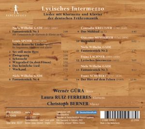 Produktbild: Lyrisches Intermezzo - Lieder with Clarinet from e