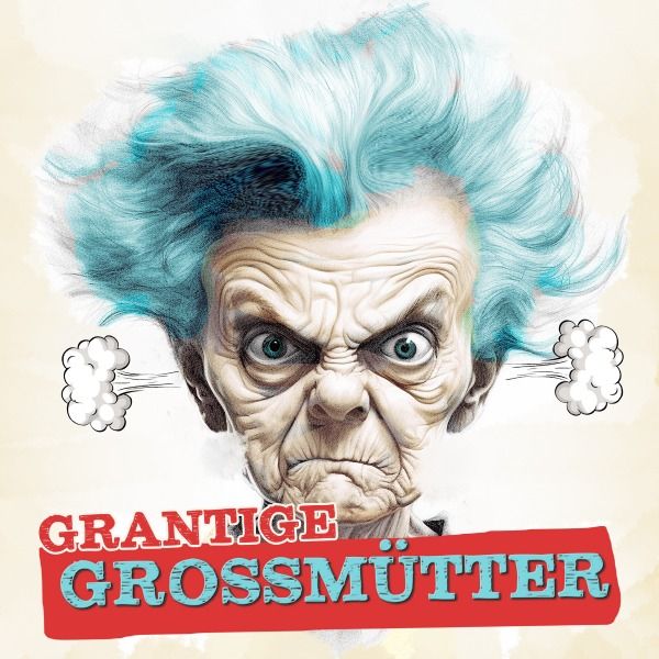 Produktbild: Grantige Grossm&uuml;tter Malbuch f&uuml;r Erwachsene