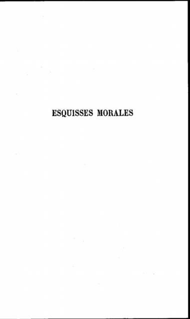 Produktbild: Esquisses morales