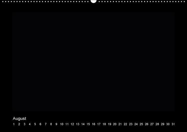 Produktbild: Geburtstags - Bastelkalender - Schwarz (Wandkalender immerw&auml;hrend DIN A2 quer)