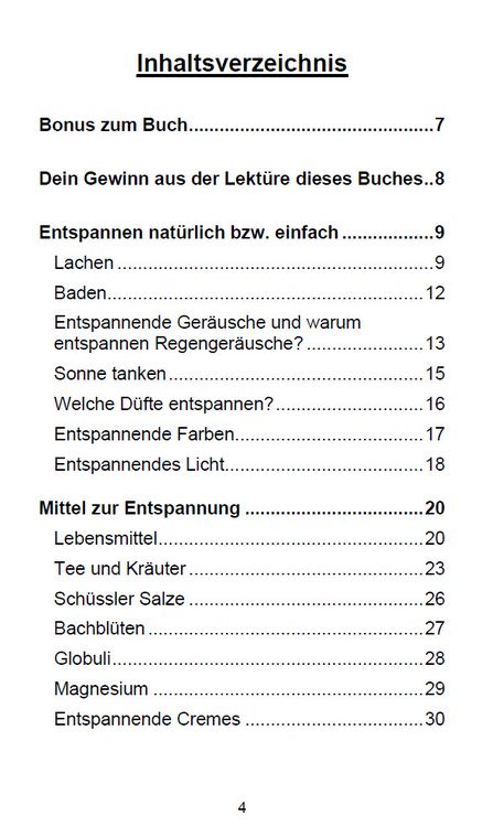 Produktbild: Entspannung zu Hause