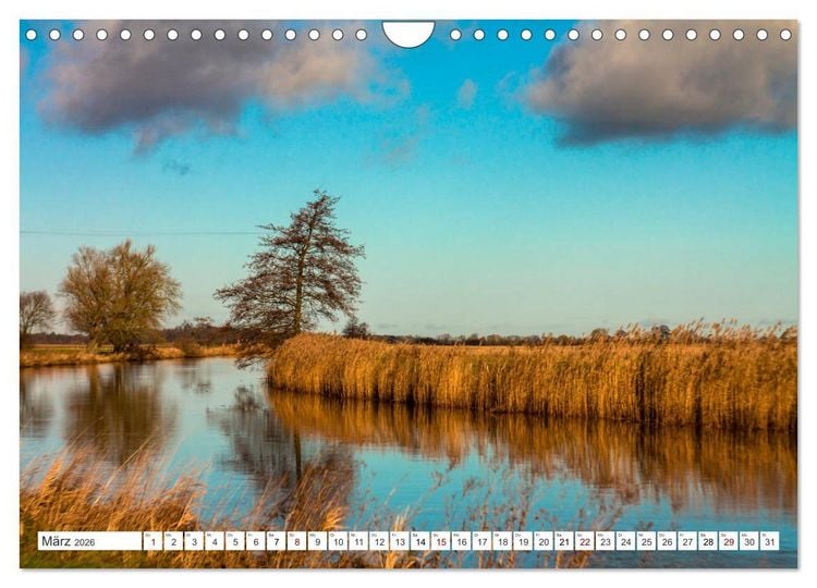 Produktbild: Osterholz-Scharmbeck, Natur-Impressionen aus dem Teufelsmoor (Wandkalender 2026 DIN A4 quer), CALVENDO Monatskalender