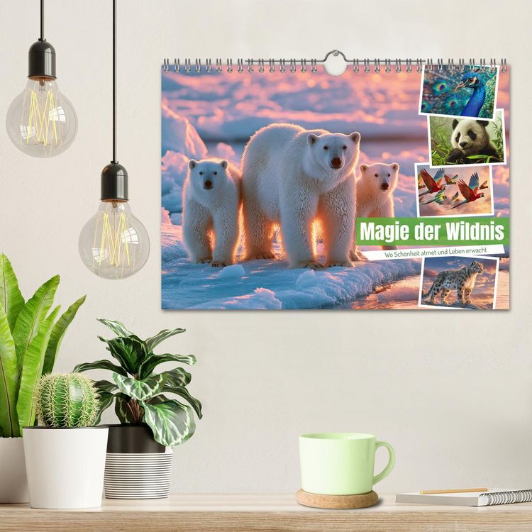 Produktbild: Magie der Wildnis (Wandkalender 2026 DIN A4 quer), CALVENDO Monatskalender