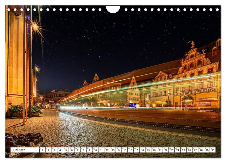 Produktbild: Mein Erfurt - Hier bin ch zu Hause (Wandkalender 2027 DIN A4 quer), CALVENDO Monatskalender