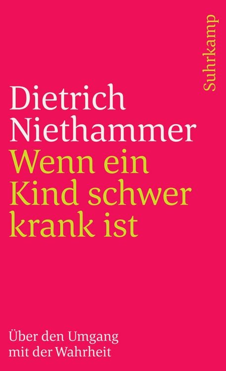 Bild vom Artikel Wenn ein Kind schwer krank ist vom Autor Dietrich Niethammer