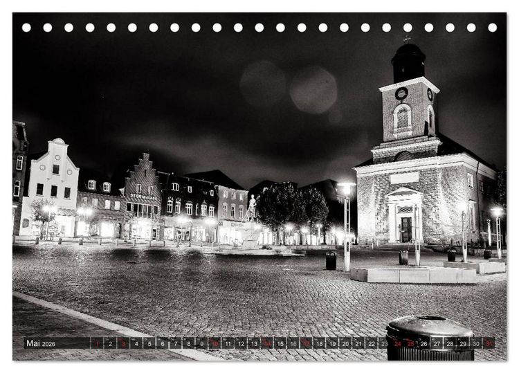 Produktbild: Ein Blick auf Husum (Tischkalender 2026 DIN A5 quer), CALVENDO Monatskalender