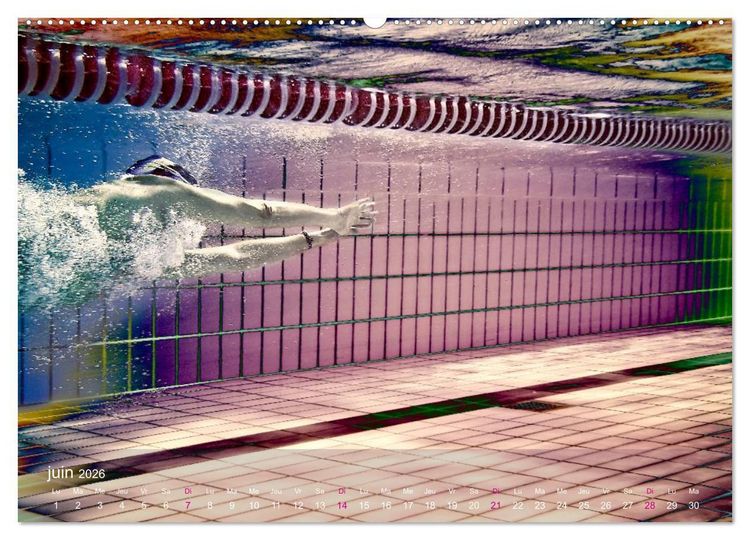 Produktbild: AQUAPASSION (Calendrier mural 2026 DIN A2 vertical) calendrier de bureau