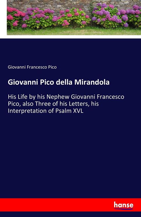 Produktbild: Giovanni Pico della Mirandola