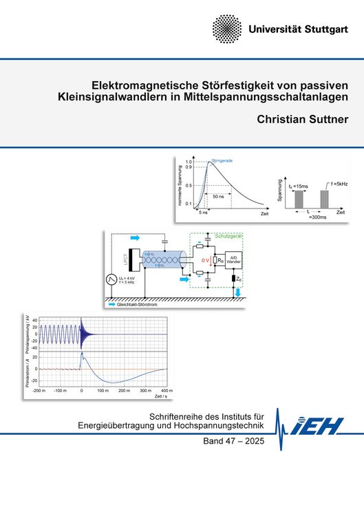 Produktbild: Elektromagnetische St&ouml;rfestigkeit von passiven Kleinsignalwandlern in Mittelspannungsschaltanlagen