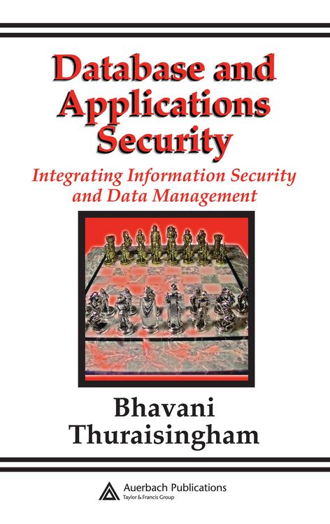 Produktbild: Database and Applications Security