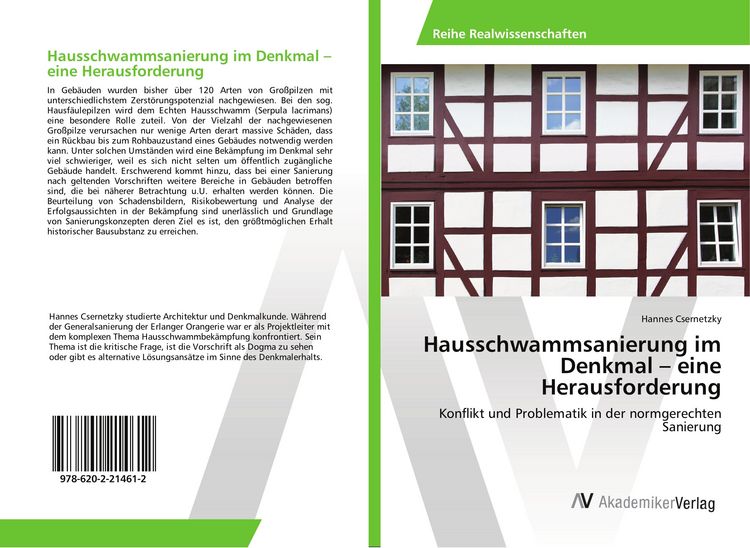 Produktbild: Hausschwammsanierung im Denkmal - eine Herausforderung