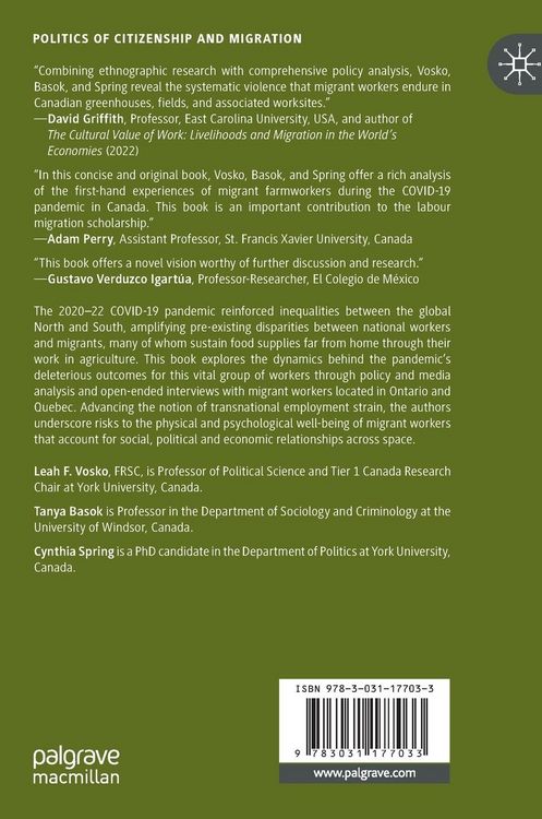 Produktbild: Transnational Employment Strain in a Global Health Pandemic
