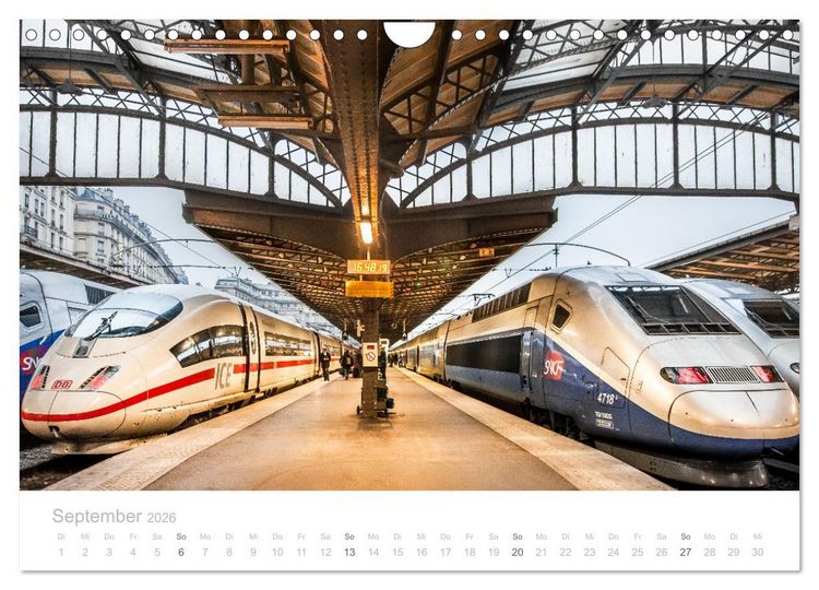 Produktbild: Bus, Bahn und Co. - Faszinierende Fahrzeuge (Wandkalender 2026 DIN A4 quer), CALVENDO Monatskalender