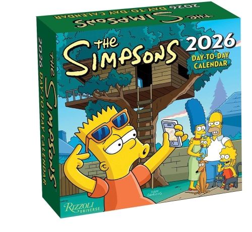 Produktbild: The Simpsons 2026 Day-To-Day Calendar