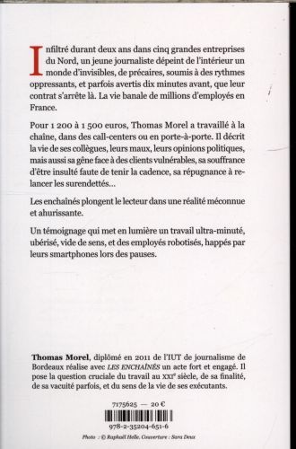 Produktbild: Les encha&icirc;n&eacute;s: un an avec des travailleurs pr&eacute;caires et sous-pay&eacute;s