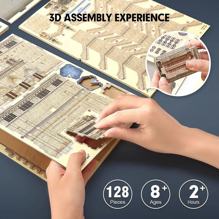 Produktbild: CUBICFUN - 3D Puzzle Notre-Dame de Paris 128 Teile