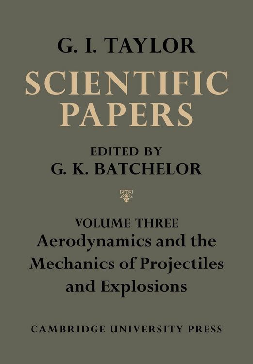 Produktbild: The Scientific Papers of Sir Geoffrey Ingram Taylor