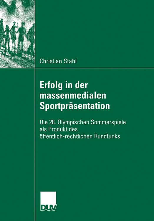 Produktbild: Erfolg in der massenmedialen Sportpr&auml;sentation