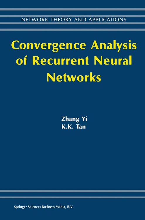 Produktbild: Convergence Analysis of Recurrent Neural Networks
