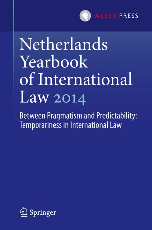 Produktbild: Netherlands Yearbook of International Law 2014
