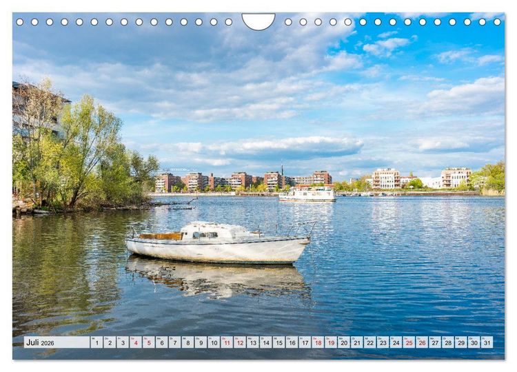Produktbild: Berlin rund ums Jahr (Wandkalender 2026 DIN A4 quer), CALVENDO Monatskalender