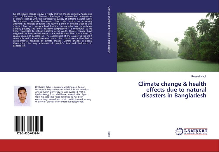 Produktbild: Climate change & health effects due to natural disasters in Bangladesh