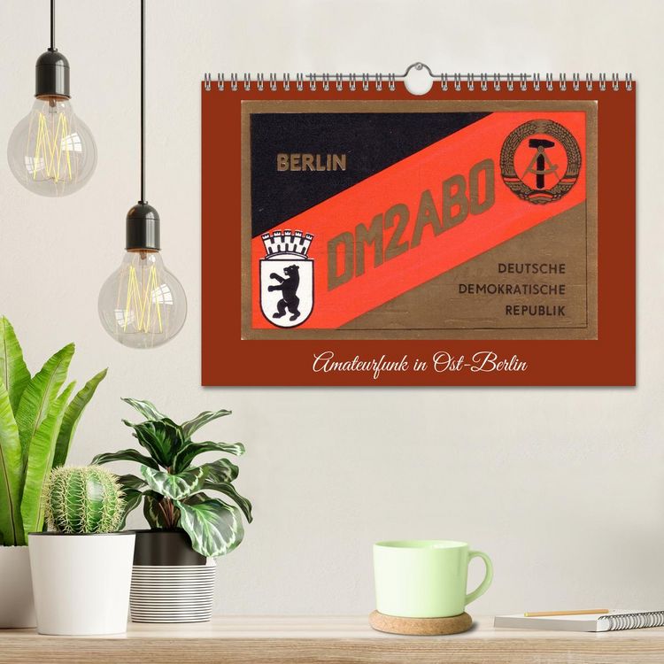 Produktbild: Amateurfunk in Ost-Berlin (Wandkalender 2026 DIN A4 quer), CALVENDO Monatskalender