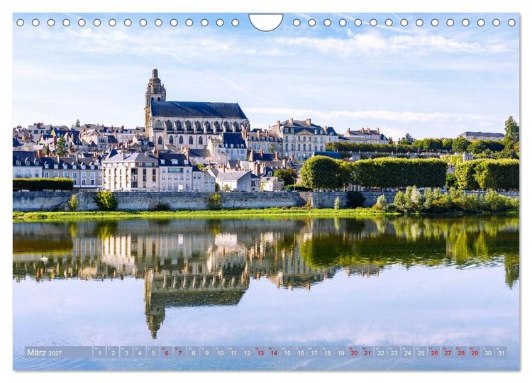 Produktbild: Zauberhaftes Tal der Loire. Charmante St&auml;dte und pr&auml;chtige Schl&ouml;sser (Wandkalender 2027 DIN A4 quer), CALVENDO Monatskalender