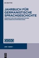 Produktbild: Jahrbuch f&uuml;r Germanistische Sprachgeschichte