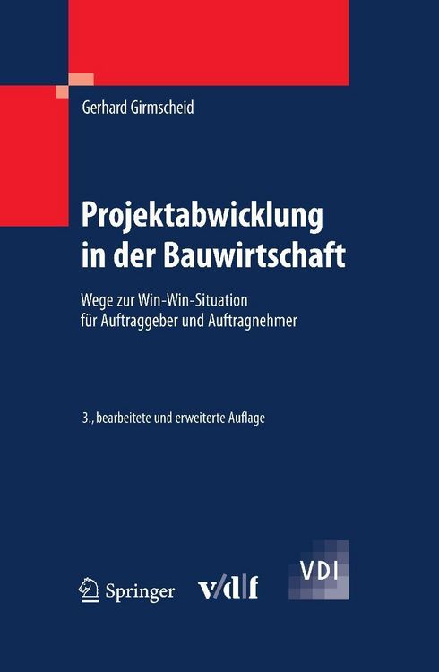 Produktbild: Projektabwicklung in der Bauwirtschaft