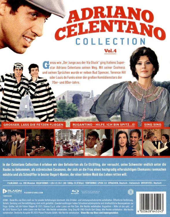 Produktbild: Adriano Celentano - Collection Vol. 4 [3 BRs]