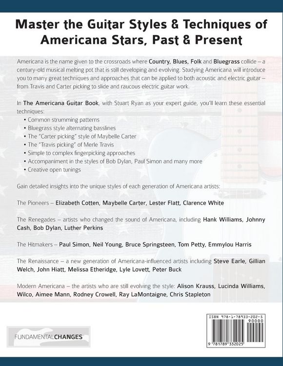 Produktbild: The Americana Guitar Book