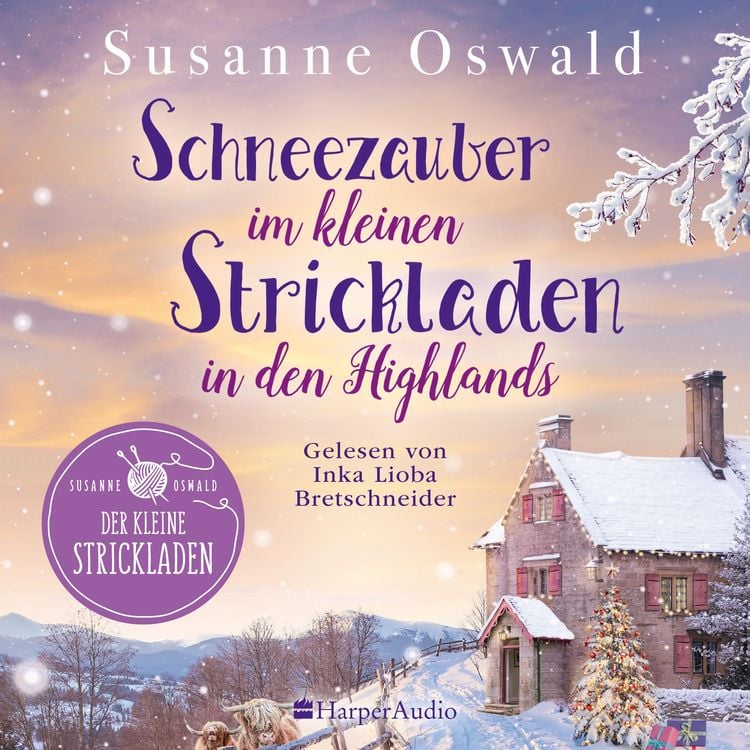 Produktbild: Schneezauber im kleinen Strickladen in den Highlands (ungekürzt)