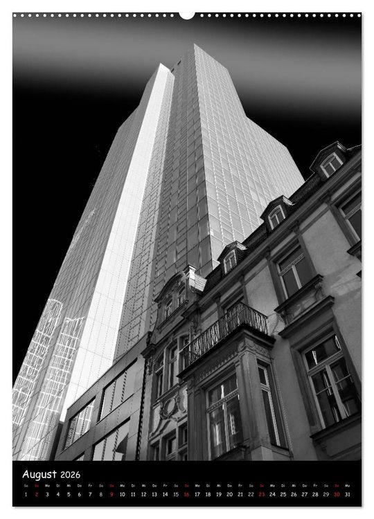 Produktbild: Frankfurt am Main - Classic und Modern (Wandkalender 2026 DIN A2 hoch), CALVENDO Monatskalender