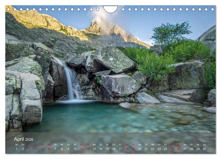 Produktbild: Korsika - Faszinierende Landschaften (Wandkalender 2026 DIN A4 quer), CALVENDO Monatskalender