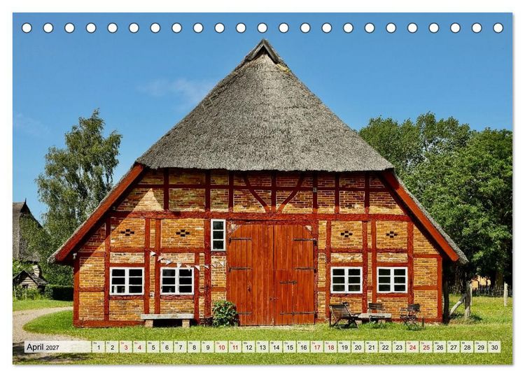 Produktbild: Fischland: zwischen Ostsee und Bodden (Tischkalender 2027 DIN A5 quer), CALVENDO Monatskalender