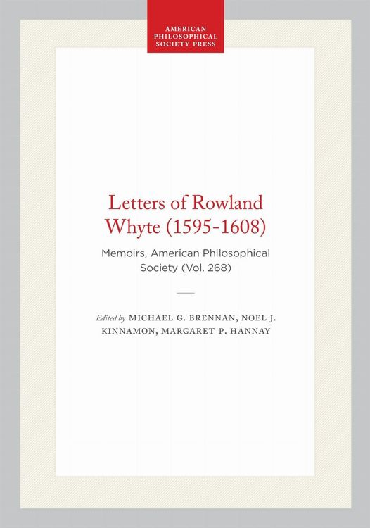 Produktbild: Letters of Rowland Whyte (1595-1608)