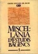 Produktbild: Miscel l&aacute;nia d'estudis bagencs 1