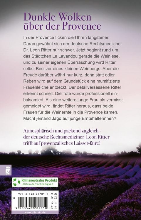Produktbild: Schwarzer Lavendel / Leon Ritter Bd.2