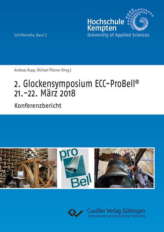 Produktbild: 2. Glockensymposium ECC-ProBell&reg; 21.-22. M&auml;rz 2018 (Band 5)
