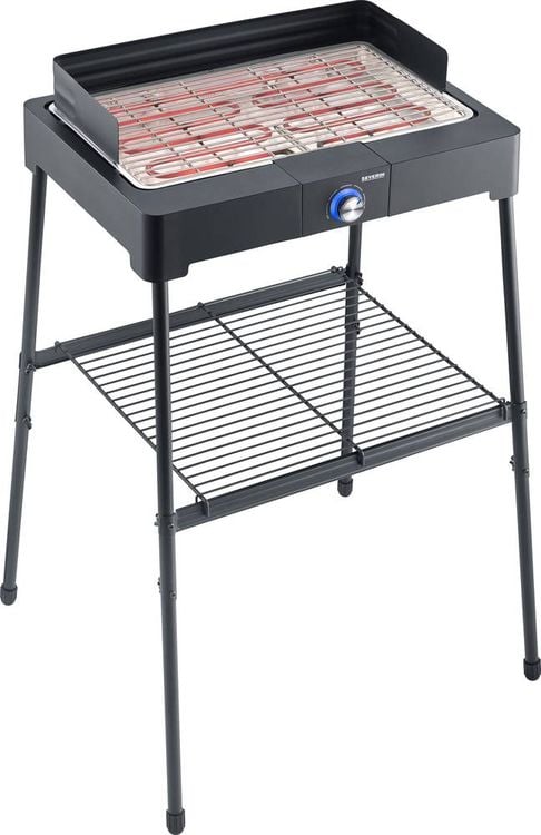 Produktbild: Severin PG 8566 Elektro Tischgrill Kontrollleuchte Schwarz