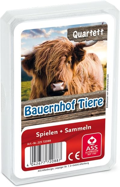 Produktbild: Tier-Quartett - Bauernhof Tiere