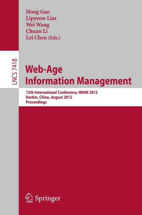 Produktbild: Web-Age Information Management