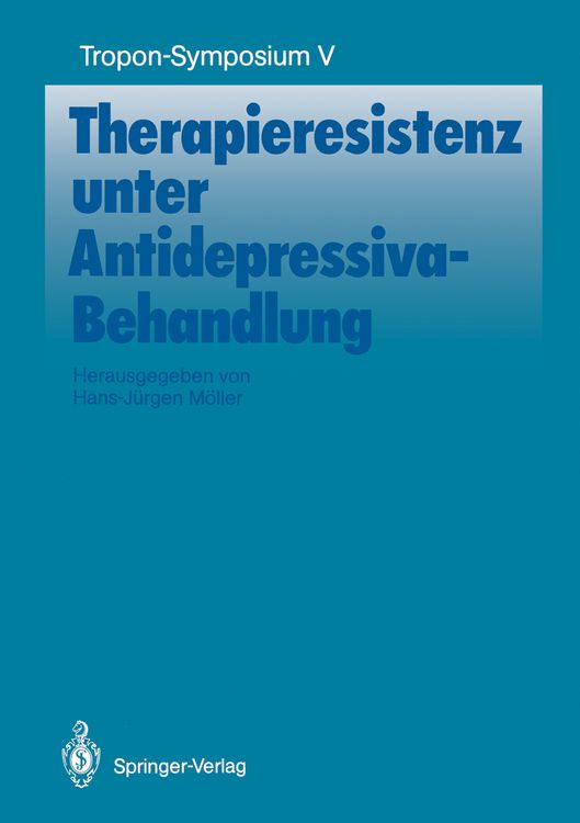 Produktbild: Therapieresistenz unter Antidepressiva-Behandlung