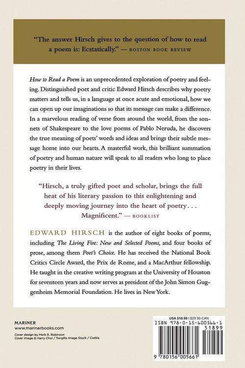 Produktbild: How to Read a Poem