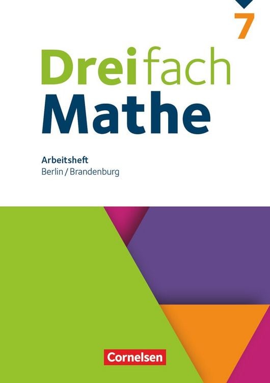 Produktbild: Dreifach Mathe - Berlin und Brandenburg - 7. Schuljahr