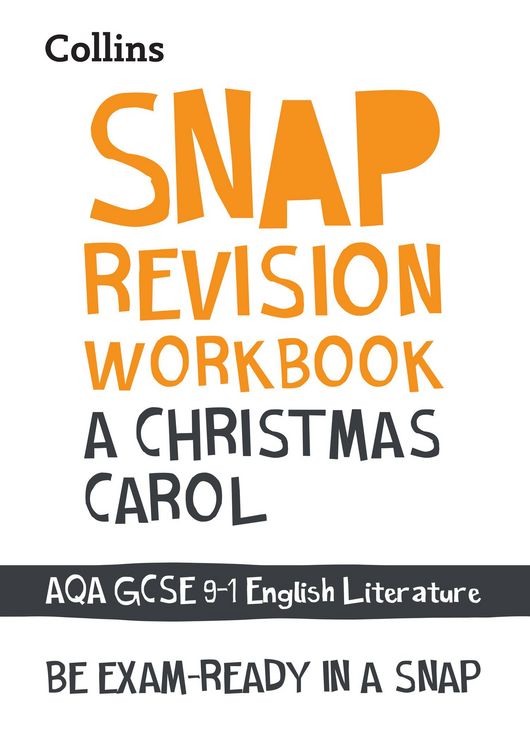 Produktbild: A Christmas Carol: AQA GCSE 9-1 English Literature Workbook